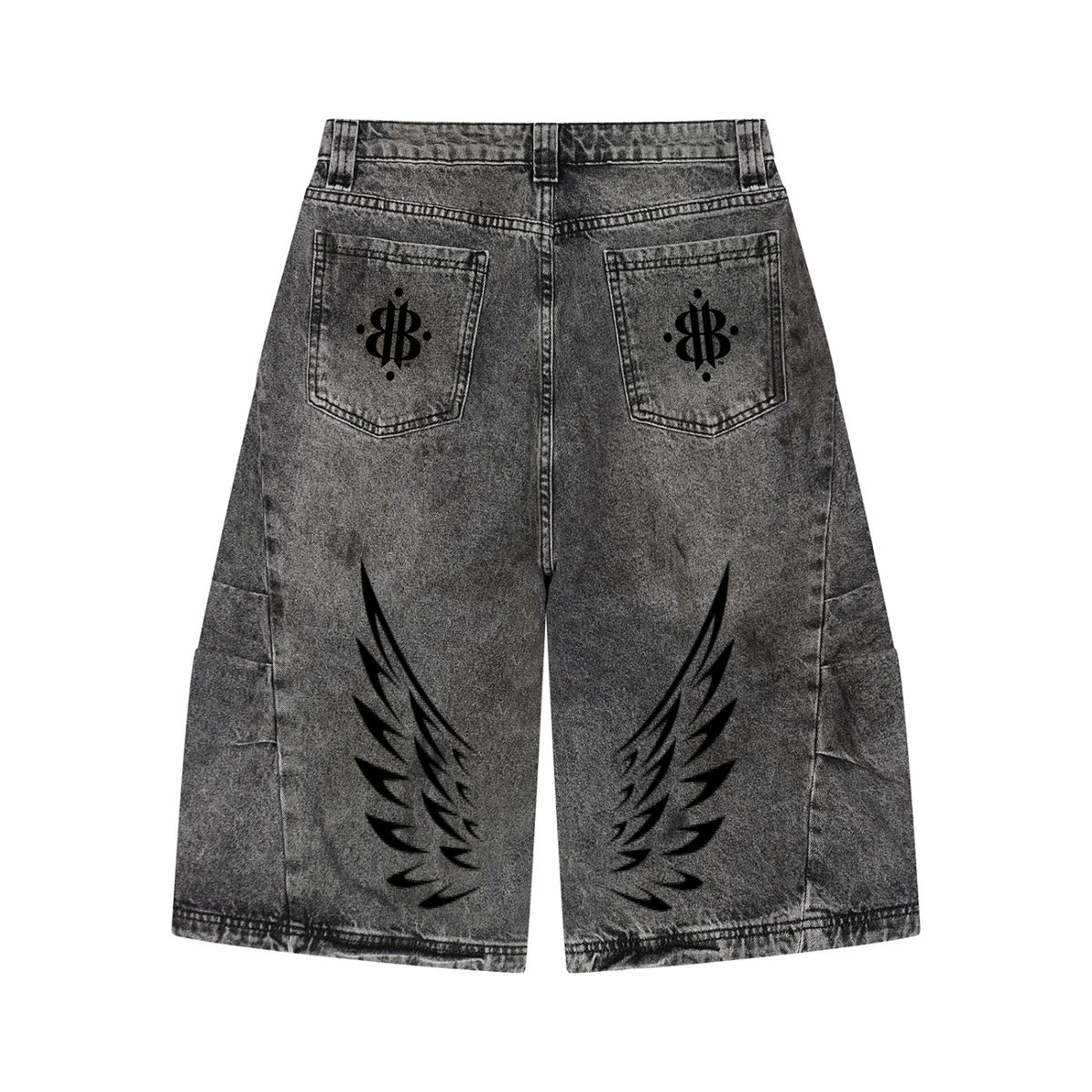 BOOJI ITALY FLY DENIM MFR. COLLECTION MEN'S VINTAGE WASHED JORTS
