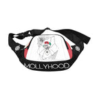BOOJI ITALY MOLLYHOOD COLLECTION SPEEDY THA SPIDER BLACK WAIST BAG