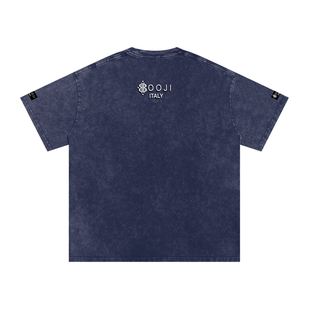 BOOJI ITALY RICH SINNERS SNOW WASHED T-SHIRT