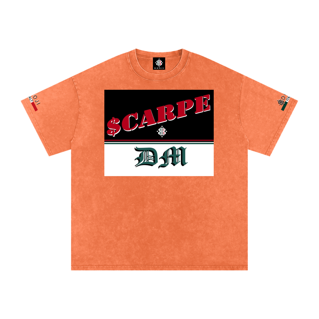 BOOJI ITALY SCARPE DM COLLECTION SNOW WASHED T-SHIRT