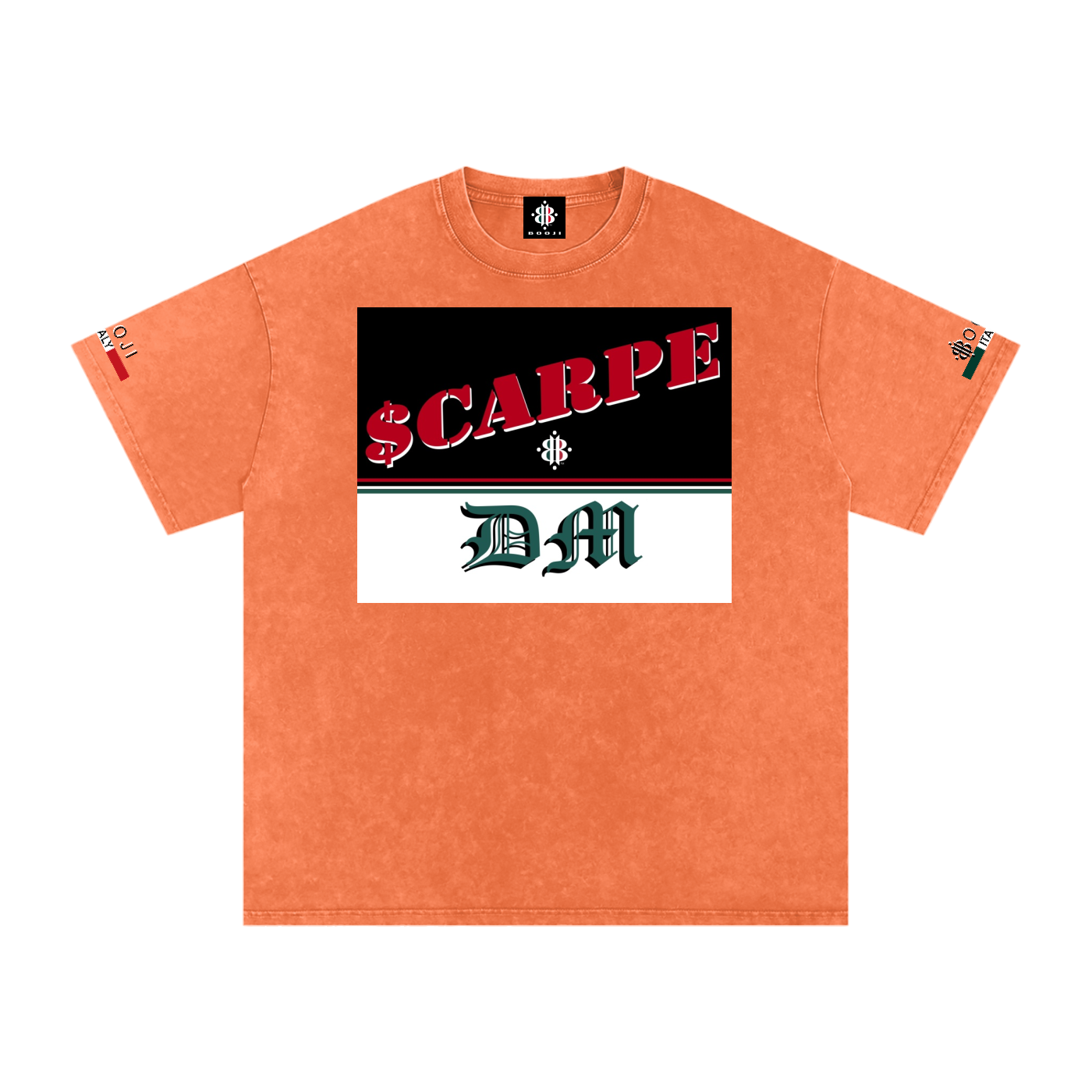 BOOJI ITALY SCARPE DM COLLECTION SNOW WASHED T-SHIRT