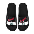 BOOJI ITALY SCARPE DM LOGO PYTHON MEN'S BLACK SOLE SLIDES