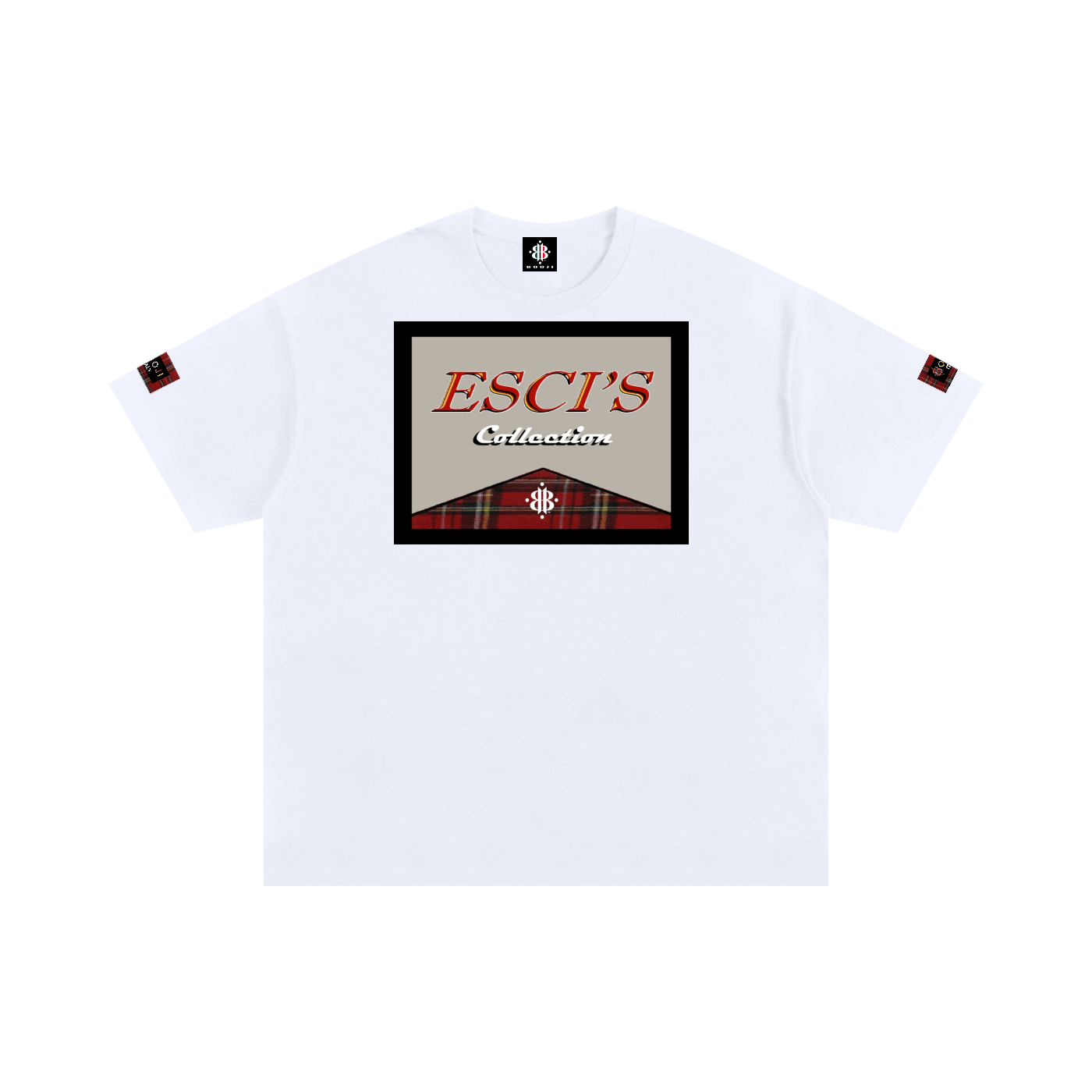BOOJI ITALY ESCI'S COLLECTION LOGO COTTON T-SHIRT
