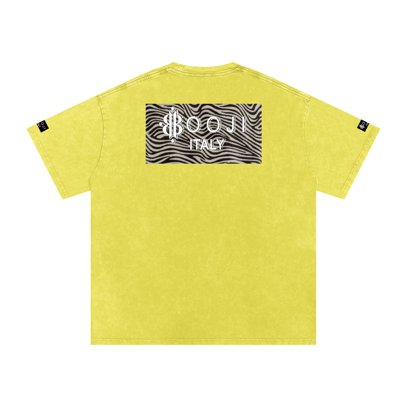 BOOJI ITALY WILD INFLUENCE Z-BACK SNOW WASHED T-SHIRT