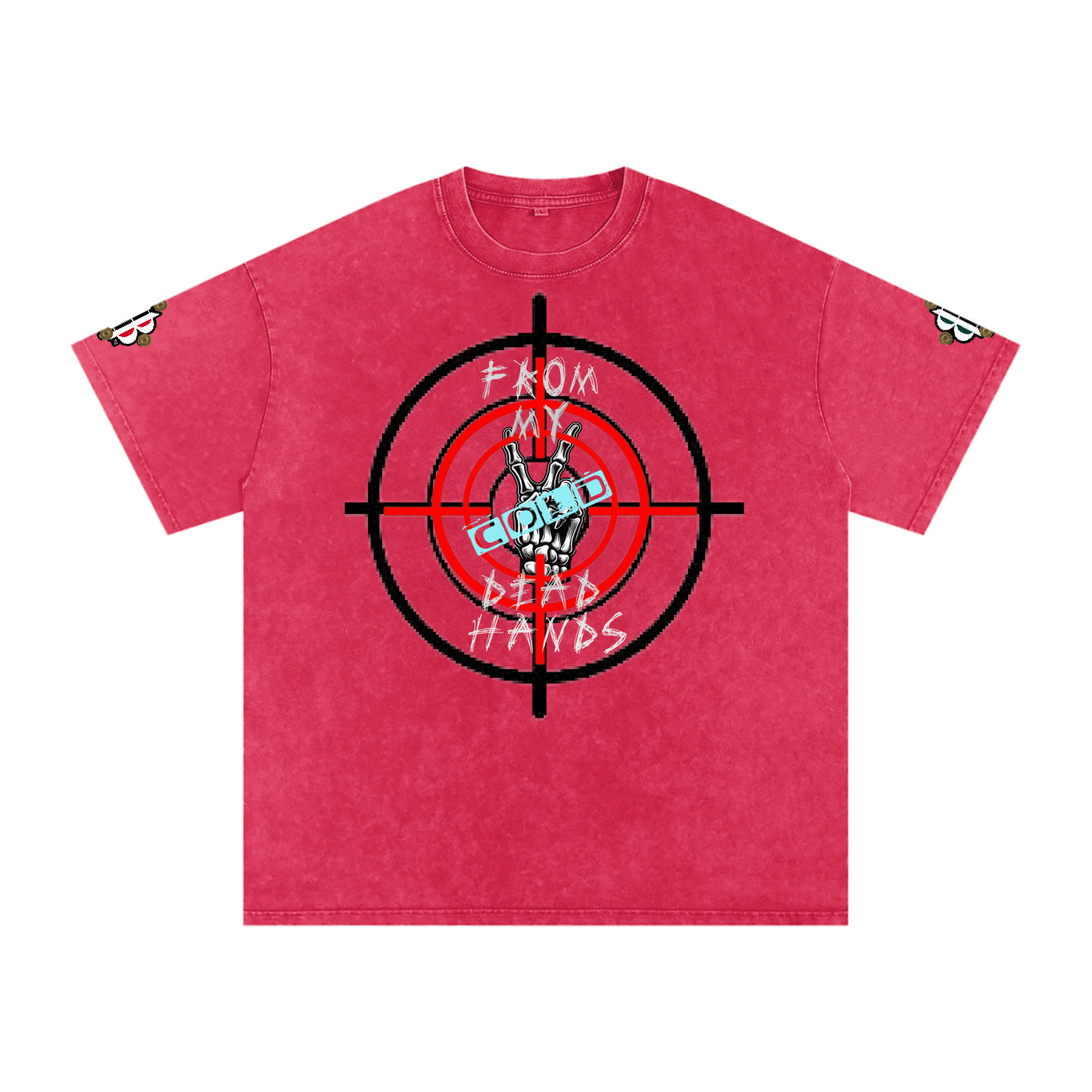 BOOJI ITALY CLICK BANG COLLECTION MENS SNOW WASHED T-SHIRT