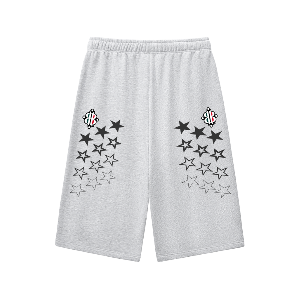 BOOJI ITALY STARS LOGO 3/4 LENGTH SWEATSHORTS