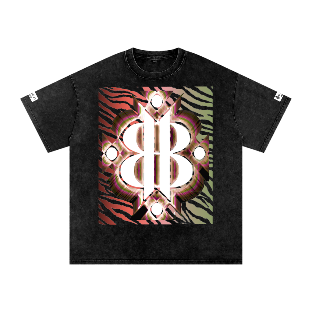 BOOJI ITALY WILD INFLUENCE KNIFE SNOW WASHED T-SHIRT