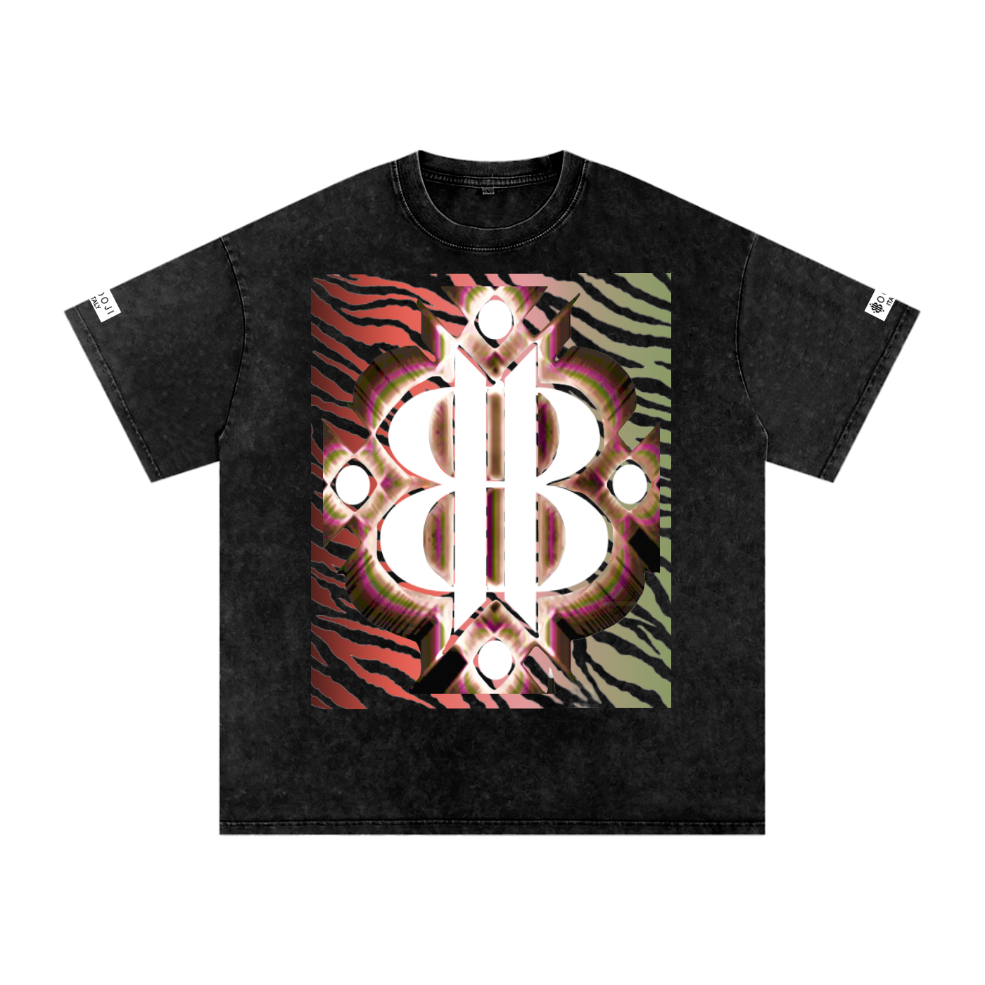 BOOJI ITALY WILD INFLUENCE KNIFE SNOW WASHED T-SHIRT