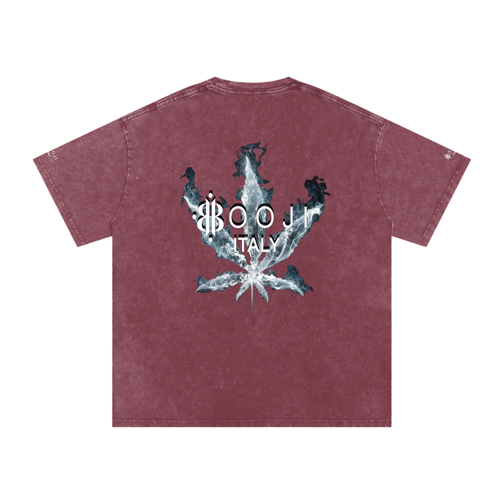 BOOJI ITALY SMOKES COLLECTION SNOW WASHED T-SHIRT