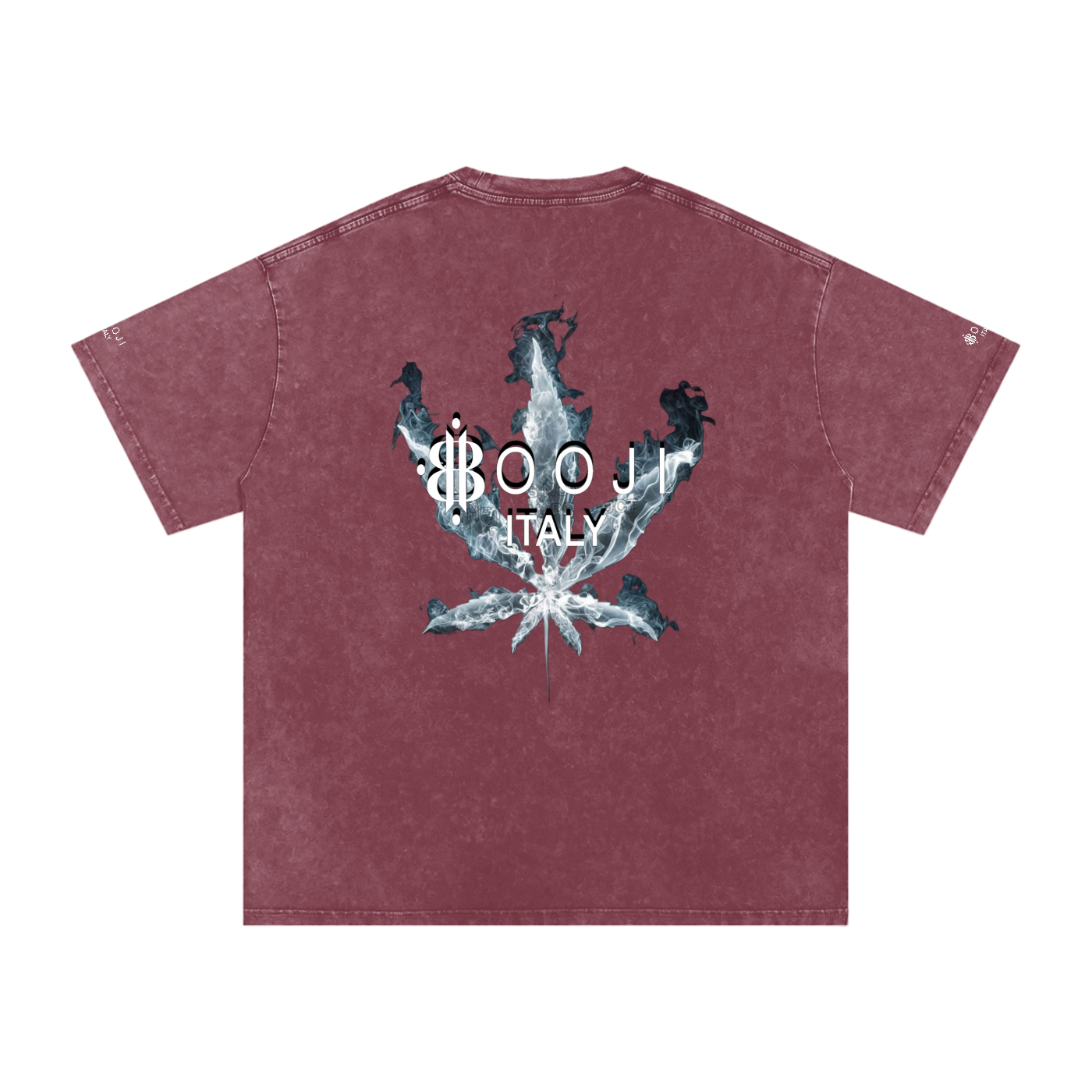 BOOJI ITALY SMOKES COLLECTION SNOW WASHED T-SHIRT