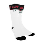 BOOJI ITALY SCARPE DM COLLECTION WOMEN'S WHITE CREW SOCKS