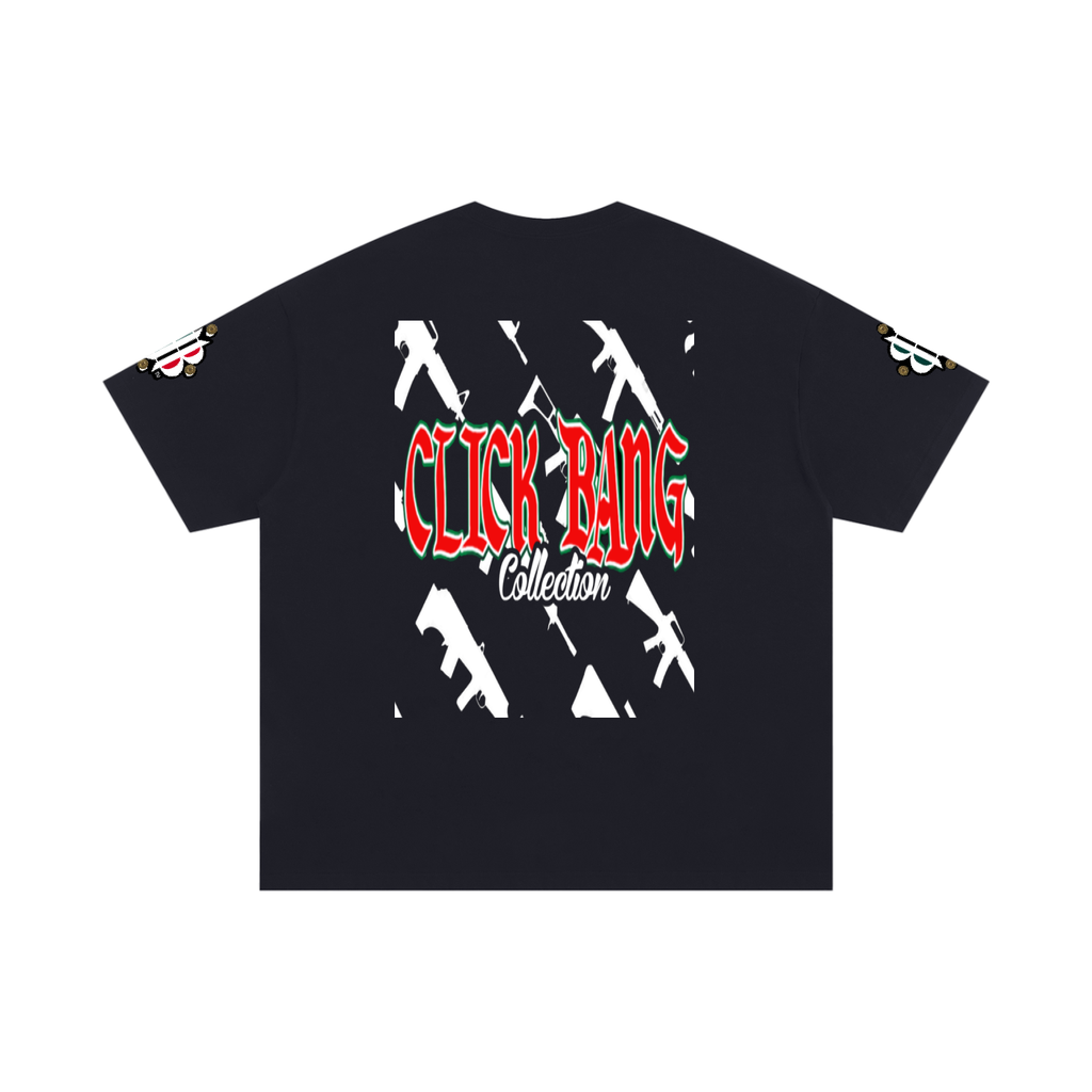 BOOJI ITALY CLICK BANG COLLECTION BLACK COTTON T-SHIRT