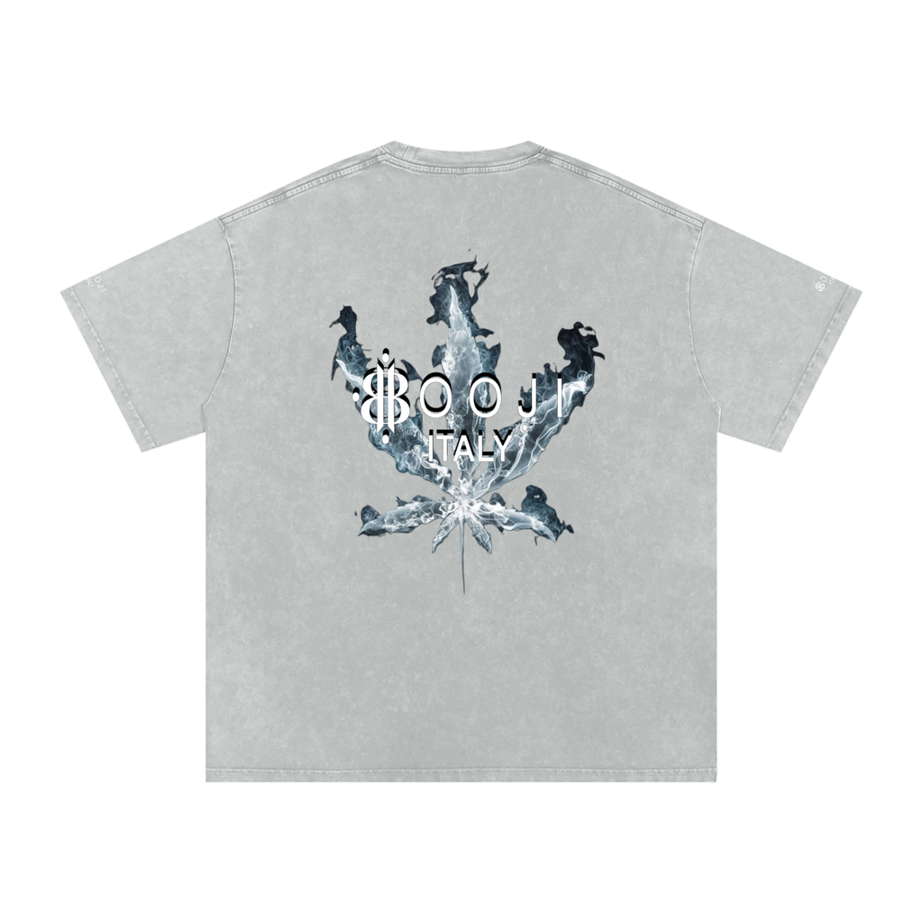 BOOJI ITALY SMOKES COLLECTION SNOW WASHED T-SHIRT
