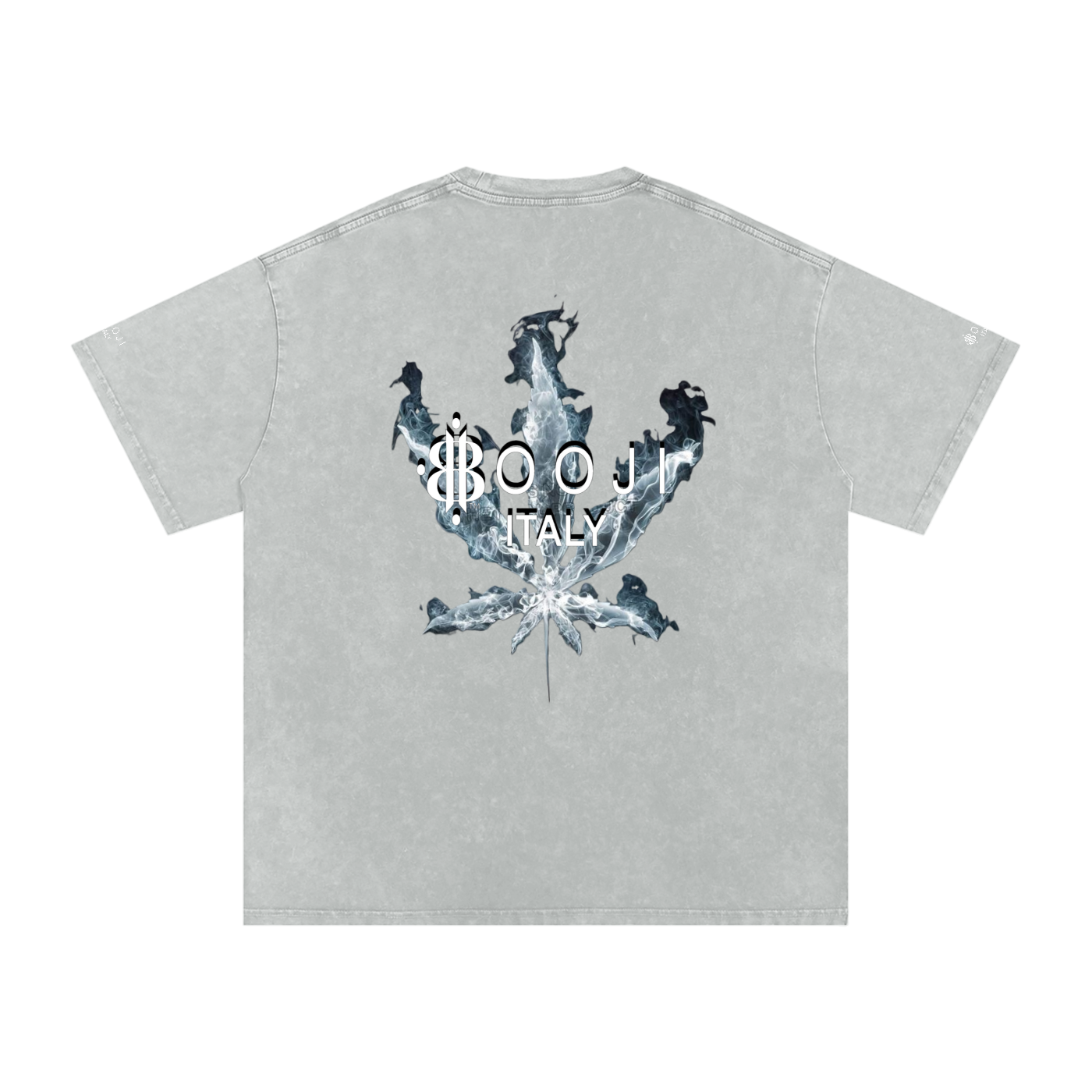 BOOJI ITALY SMOKES COLLECTION SNOW WASHED T-SHIRT