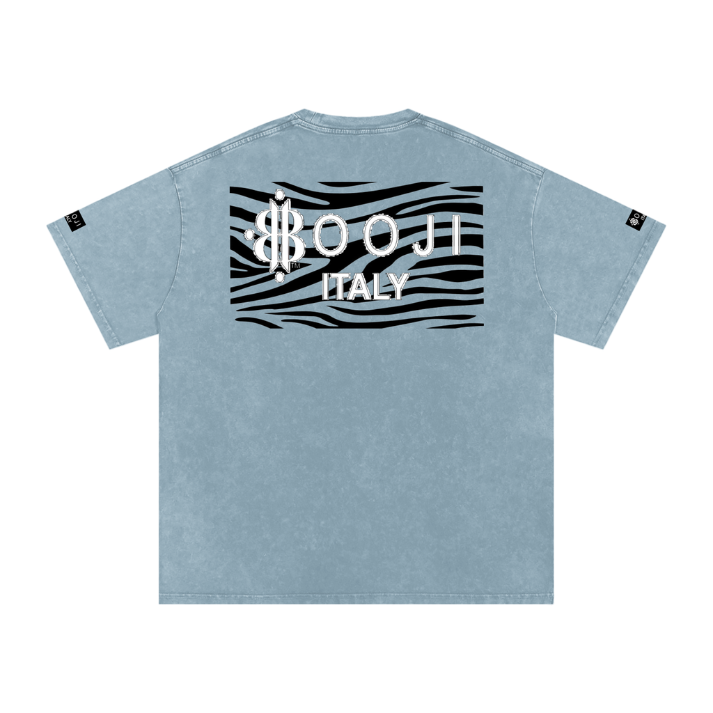 BOOJI ITALY "WILD INFLUENCE" SNOW WASHED T-SHIRT
