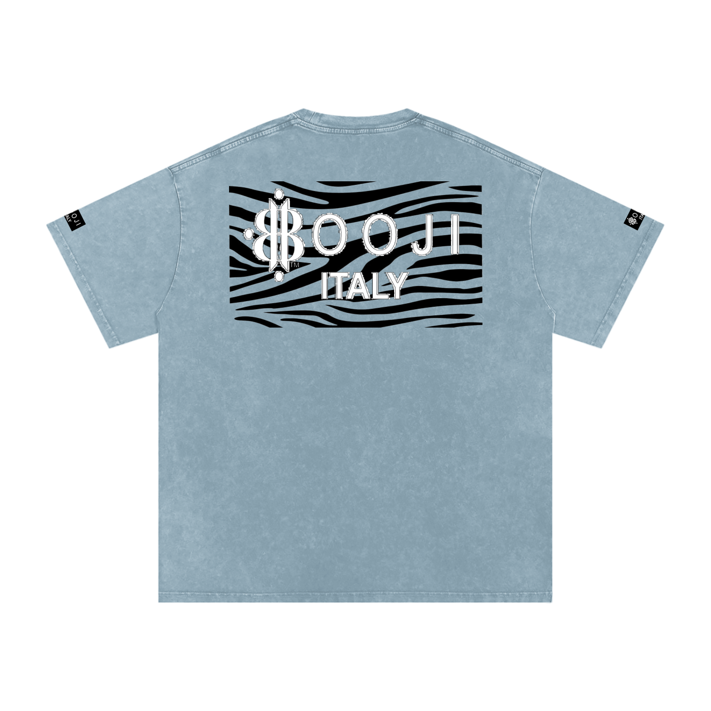 BOOJI ITALY "WILD INFLUENCE" SNOW WASHED T-SHIRT