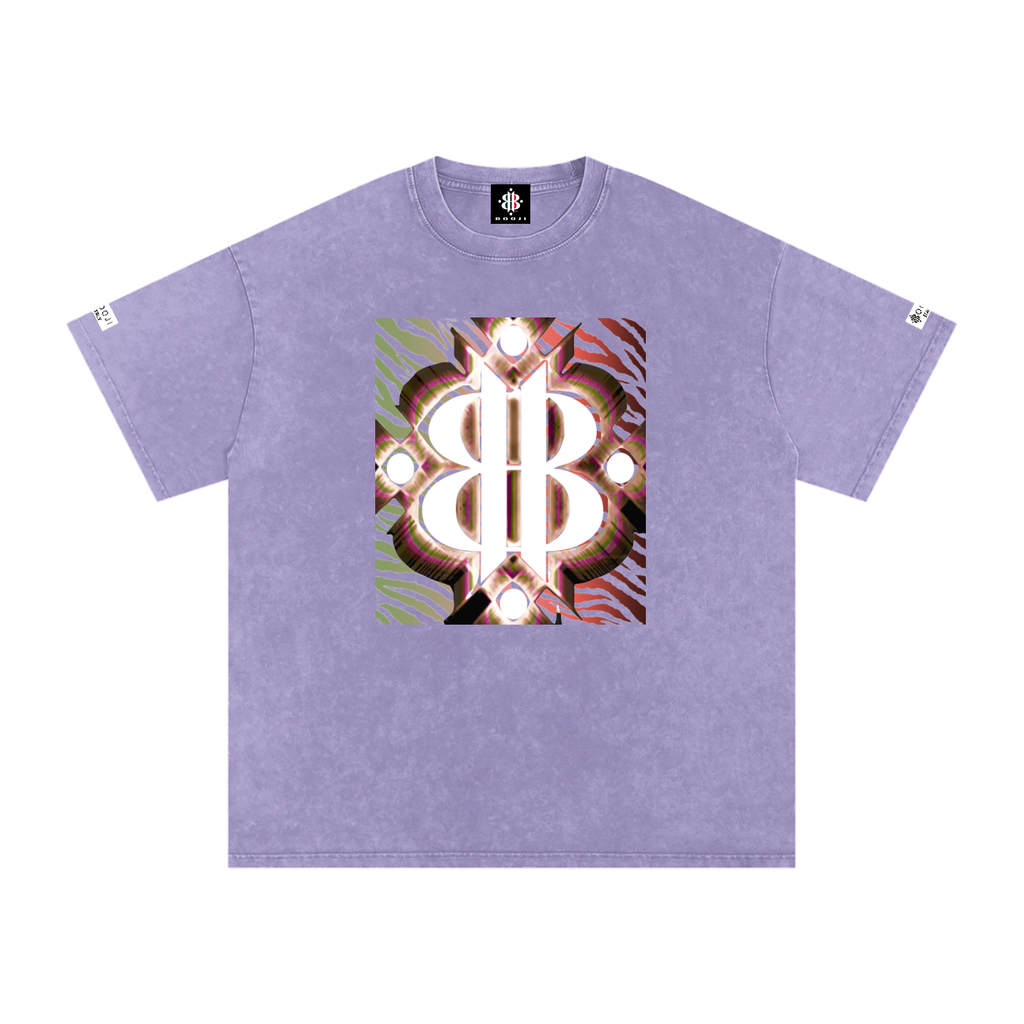 BOOI ITALY WILD INFLUENCE KNIFED SNOW WASHED T-SHIRT