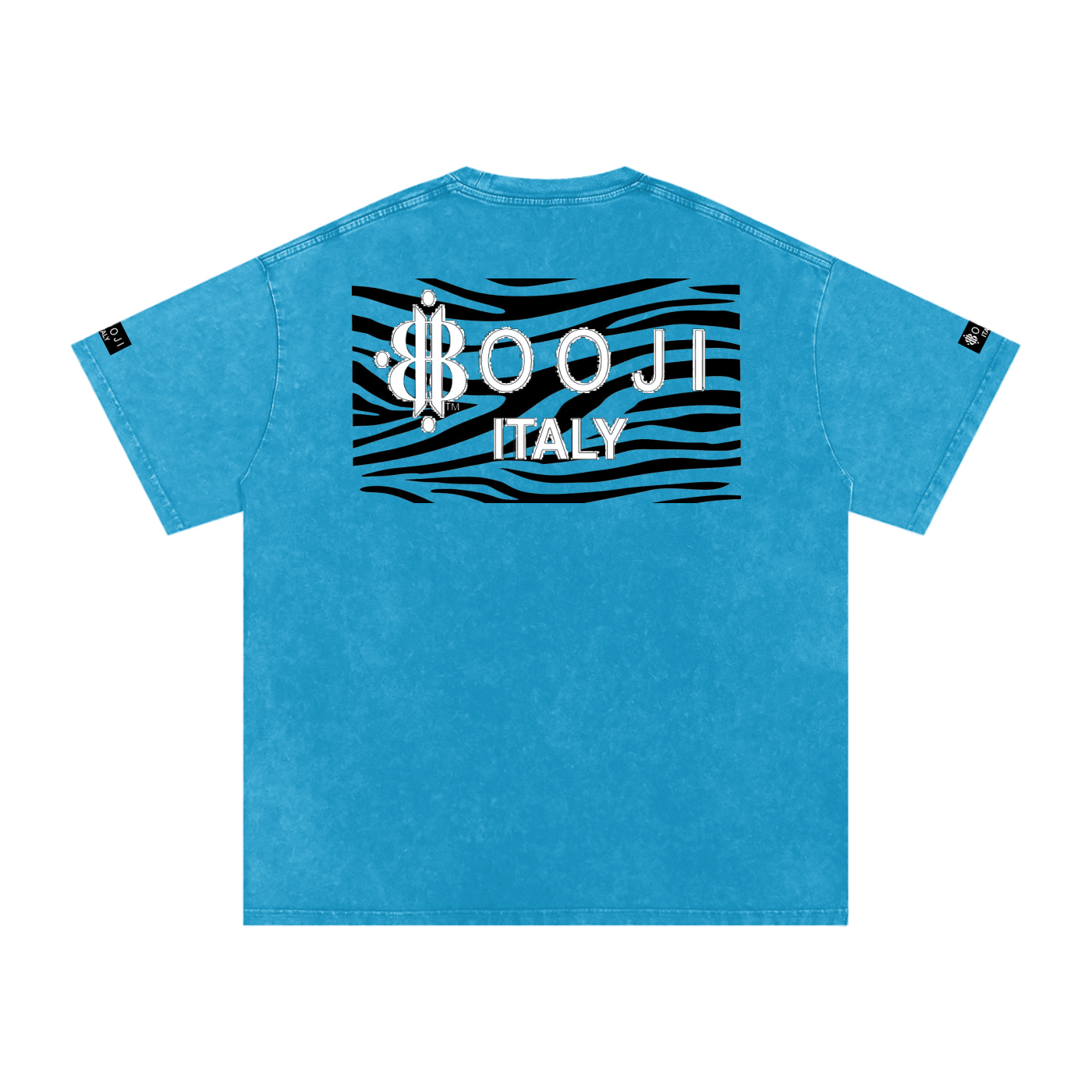 BOOJI ITALY "WILD INFLUENCE" SNOW WASHED T-SHIRT