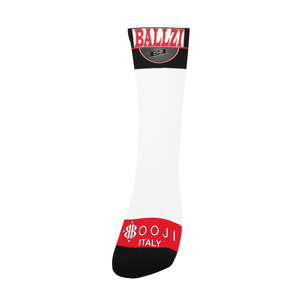 BOOJI ITALY BALLZI E1 COLLECTION MEN'S CREW SOCKS