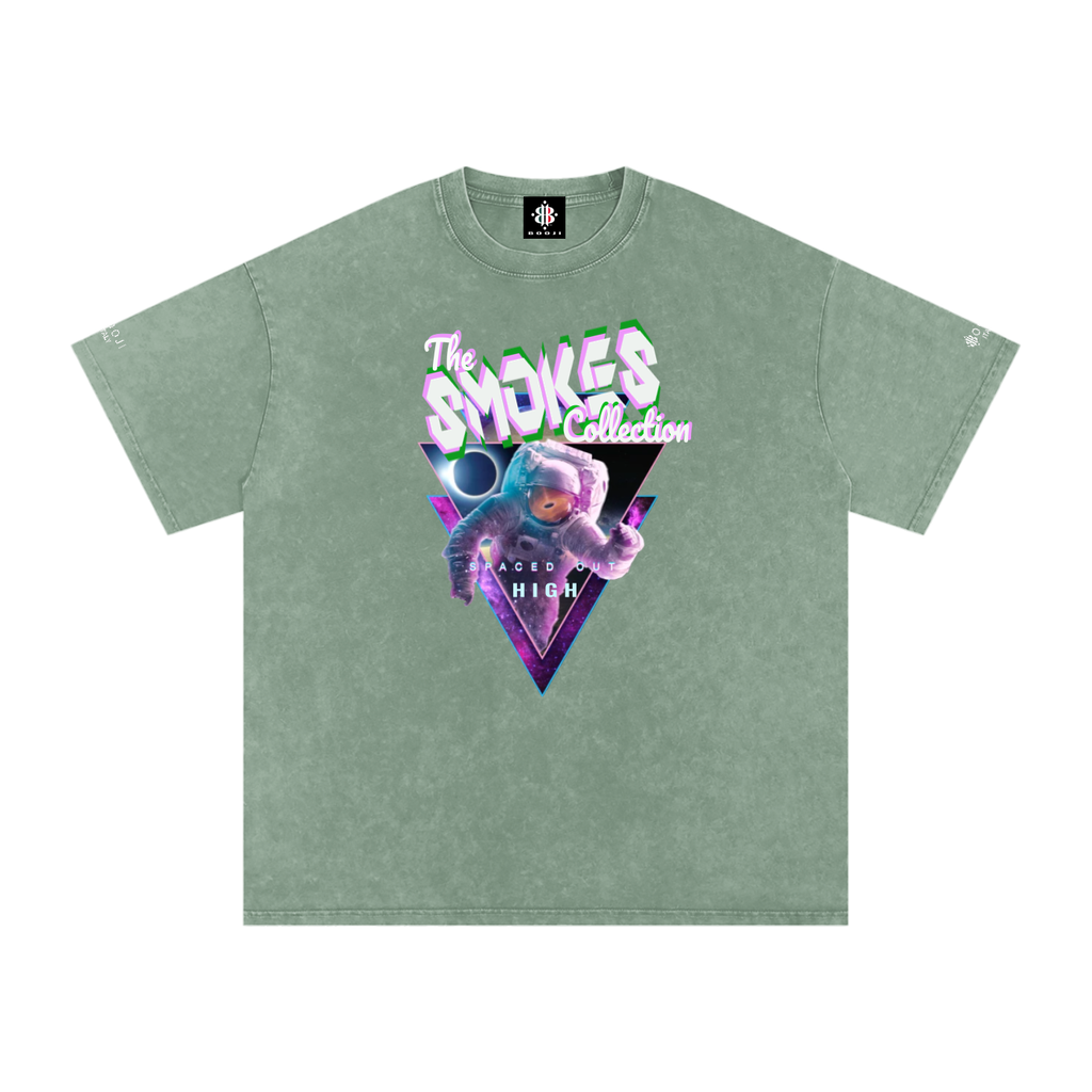 BOOJI ITALY SMOKES COLLECTION SNOW WASHED T-SHIRT