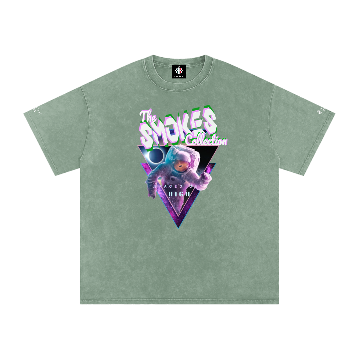BOOJI ITALY SMOKES COLLECTION SNOW WASHED T-SHIRT
