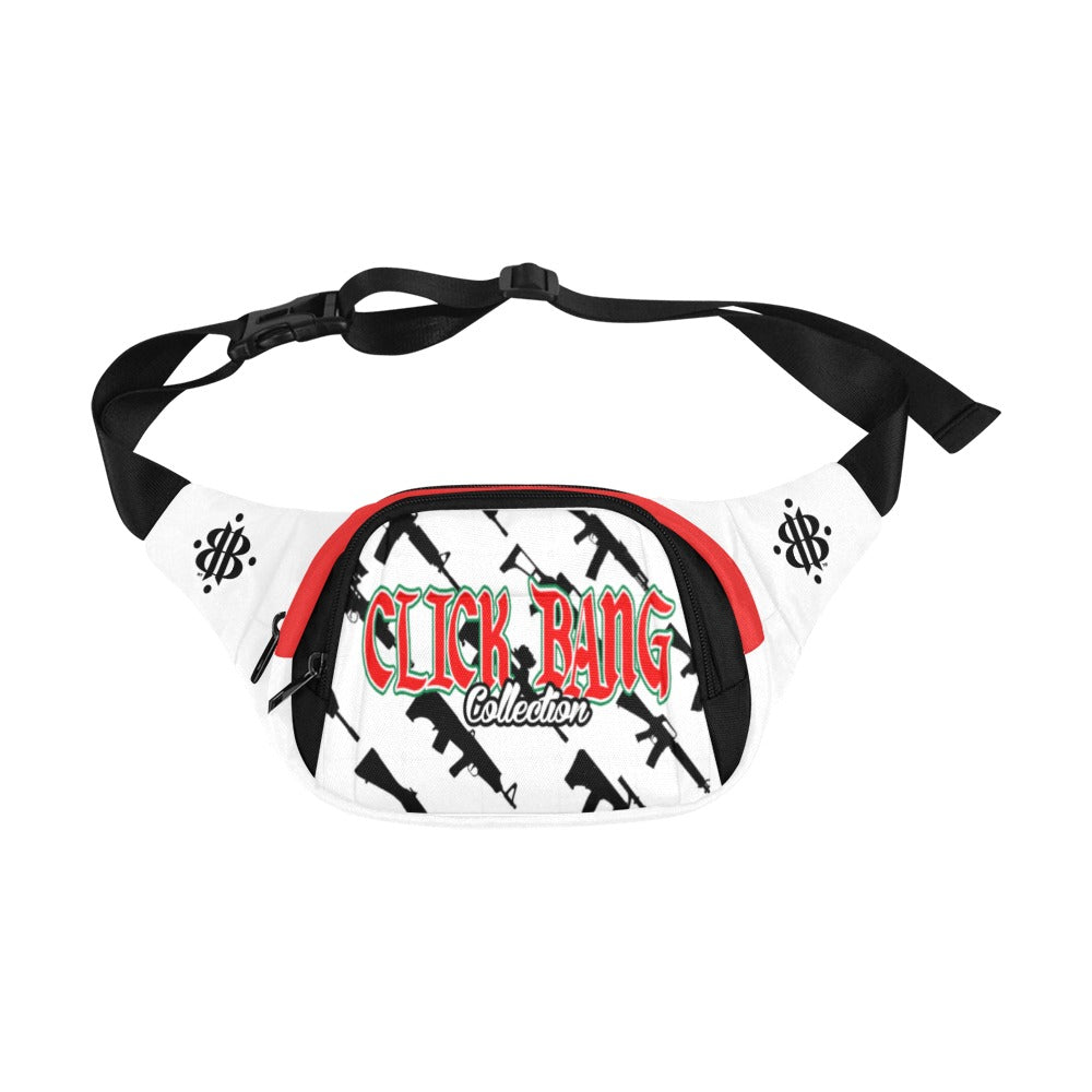 BOOJI ITALY CLICK BANG COLLECTION WHITE WAIST BAG