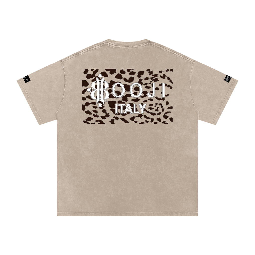 BOOJI ITALY "SAVAGE HEROES" SNOW WASHED T-SHIRT