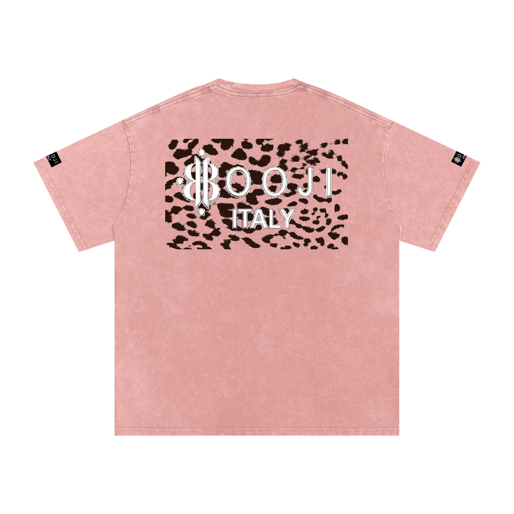 BOOJI ITALY "SAVAGE HEROES" SNOW WASHED T-SHIRT