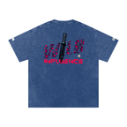 BOOJI ITALY WILD INFLUENCE KNIFED SNOW WASHED T-SHIRT