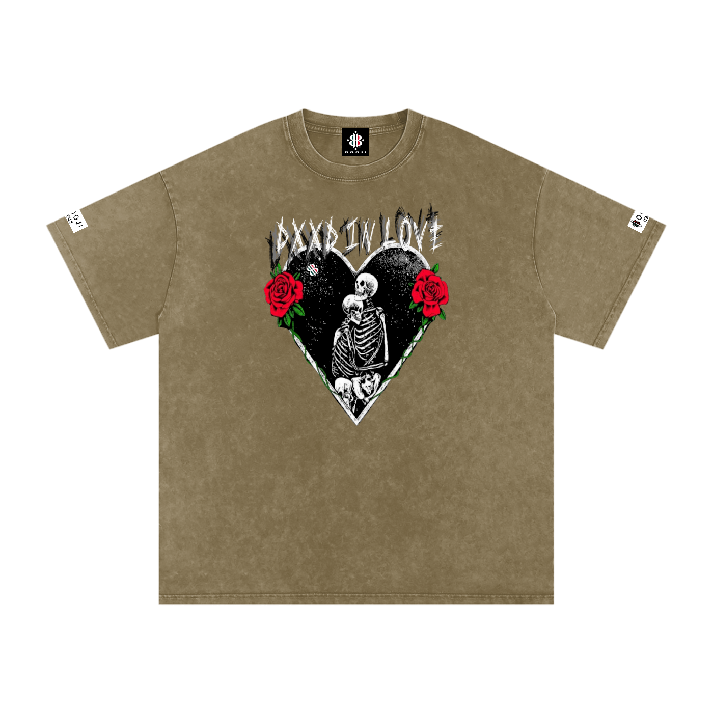 BOOJI ITALY DXXD IN LOVE SNOW WASHED T-SHIRT