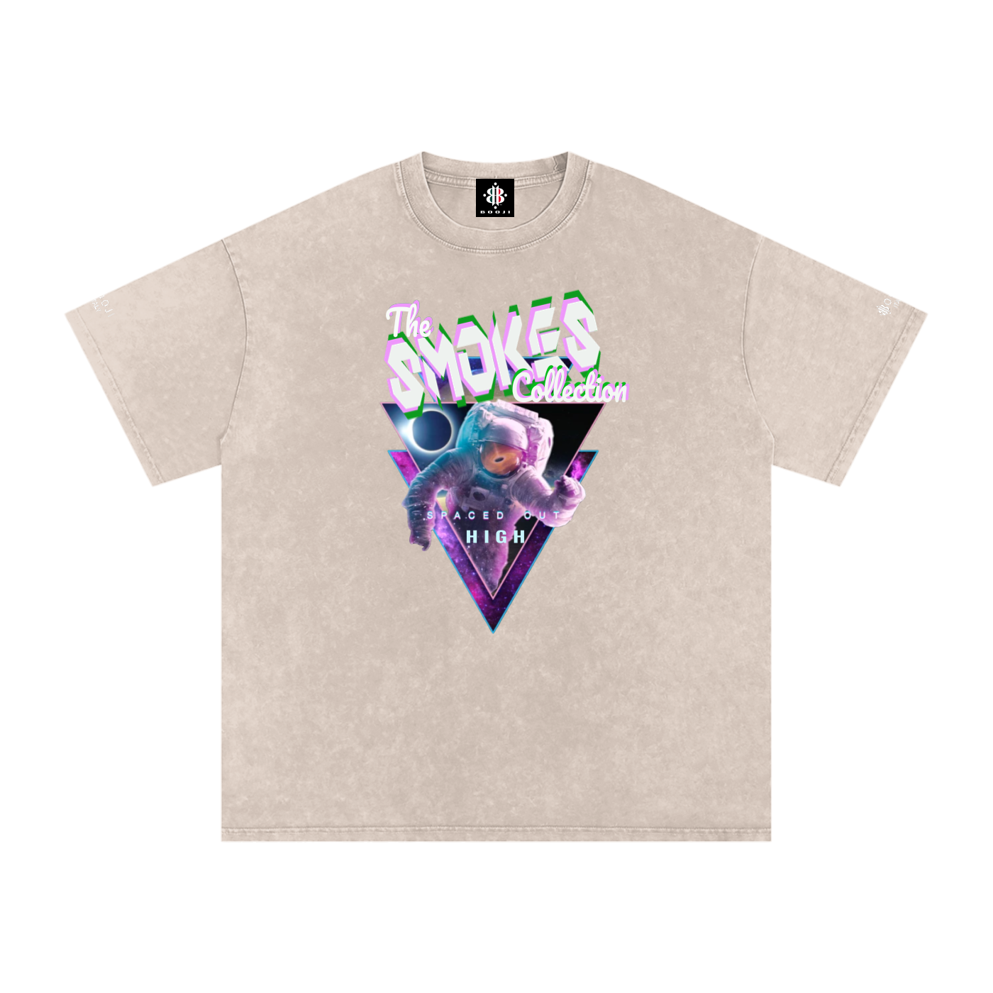 BOOJI ITALY SMOKES COLLECTION SNOW WASHED T-SHIRT