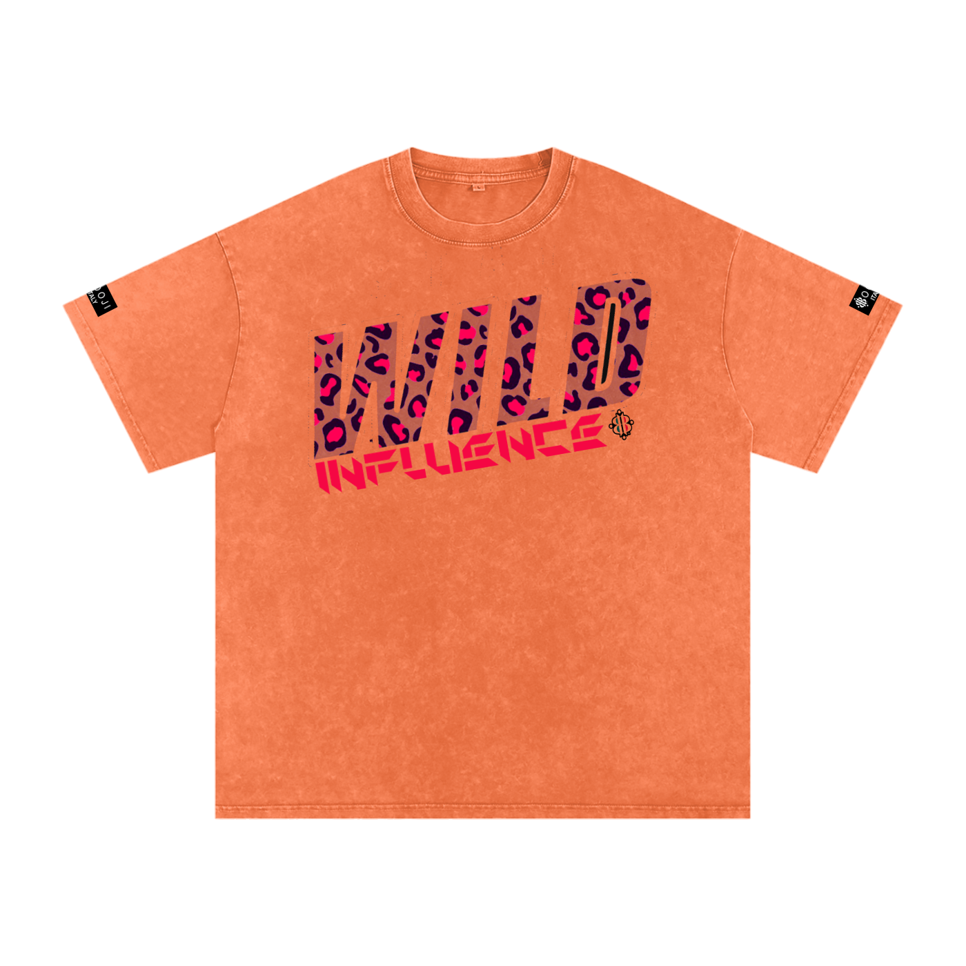 BOOJI ITALY "WILD INFLUENCE" SNOW WASHED T-SHIRT