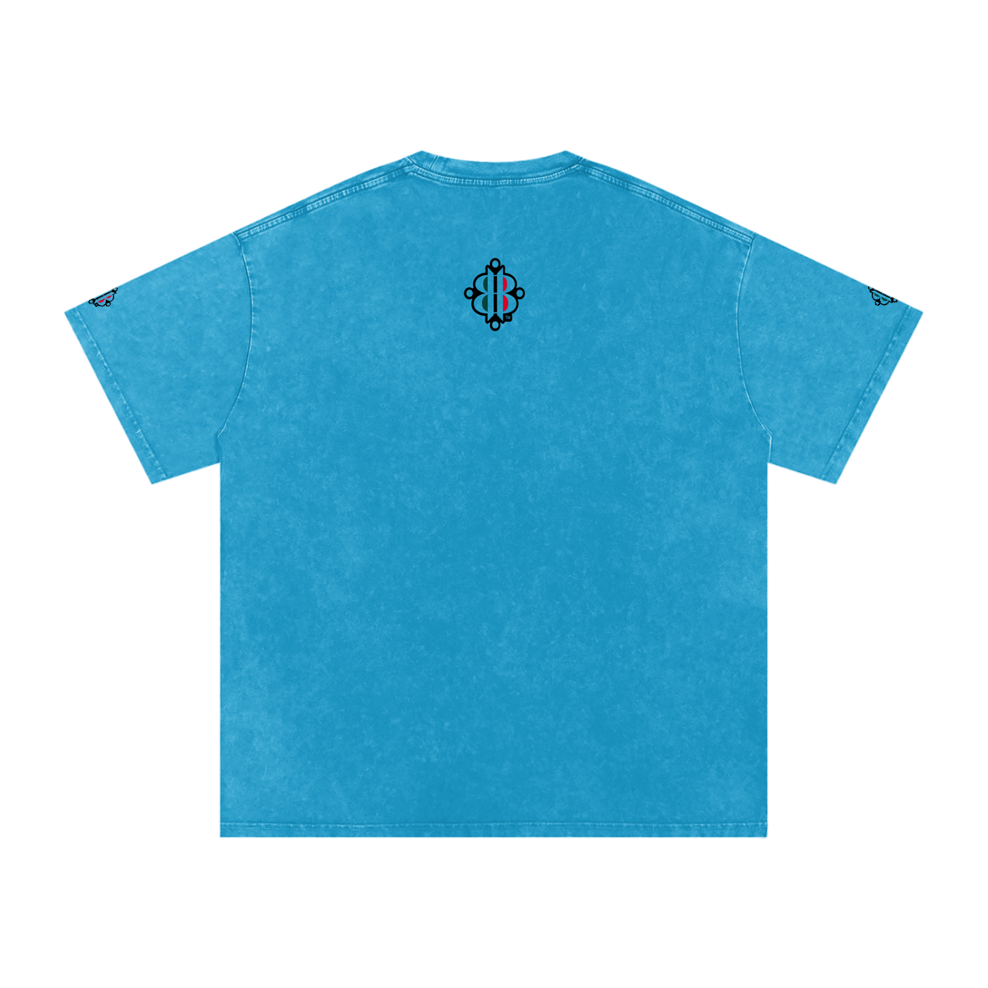 BOOJI ITALY 7 STARS 4 EVER $ LOGO SNOW WASHED T-SHIRT