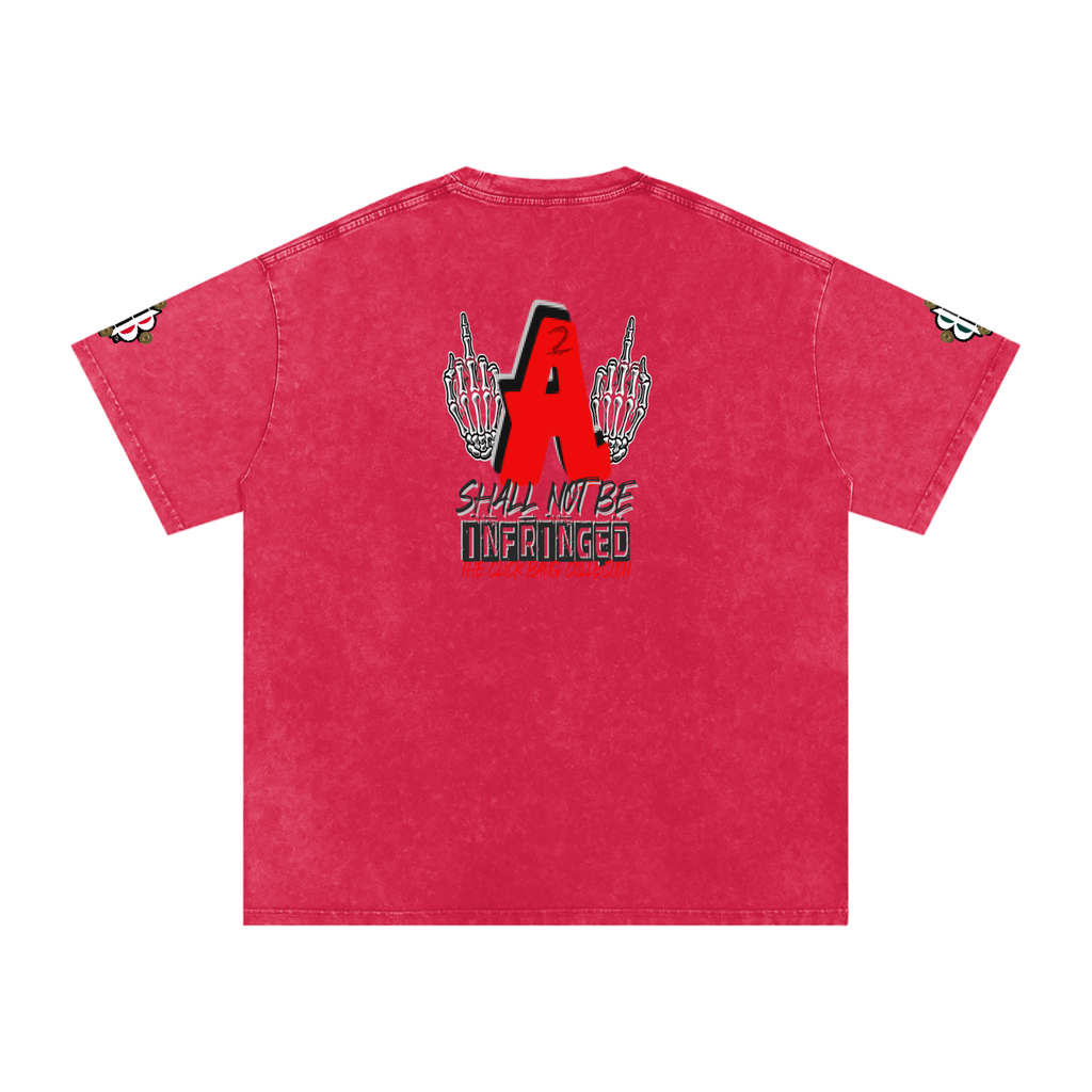 BOOJI ITALY CLICK BANG COLLECTION MENS SNOW WASHED T-SHIRT