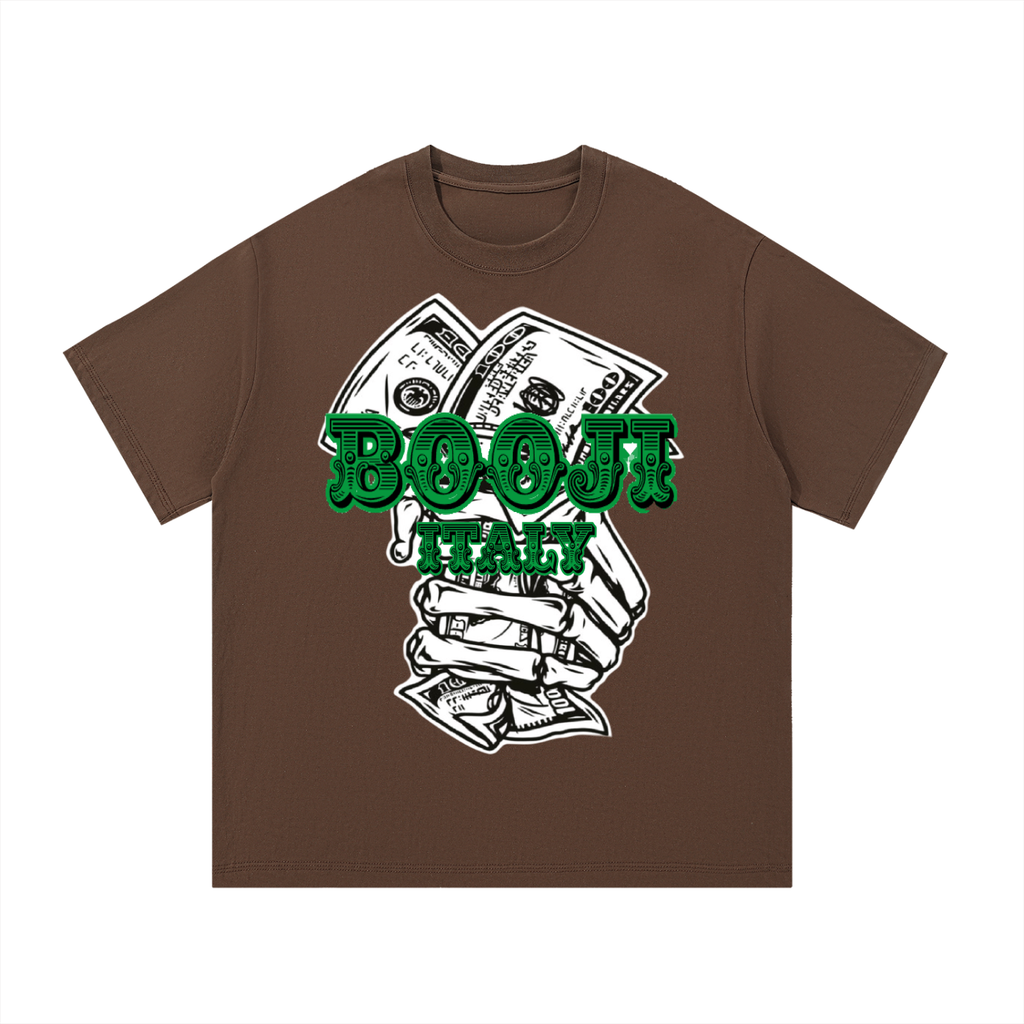BOOJI ITALY "SUPER POSITION" THICK COTTON T-SHIRT