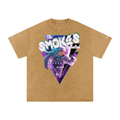 BOOJI ITALY "SMOKES COLLECTION" SNOW WASHED T-SHIRT
