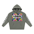 BOOJI ITALY LOGOS COLLECTION COTTON BLEND FLEECE HOODIE