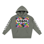 BOOJI ITALY LOGOS COLLECTION COTTON BLEND FLEECE HOODIE