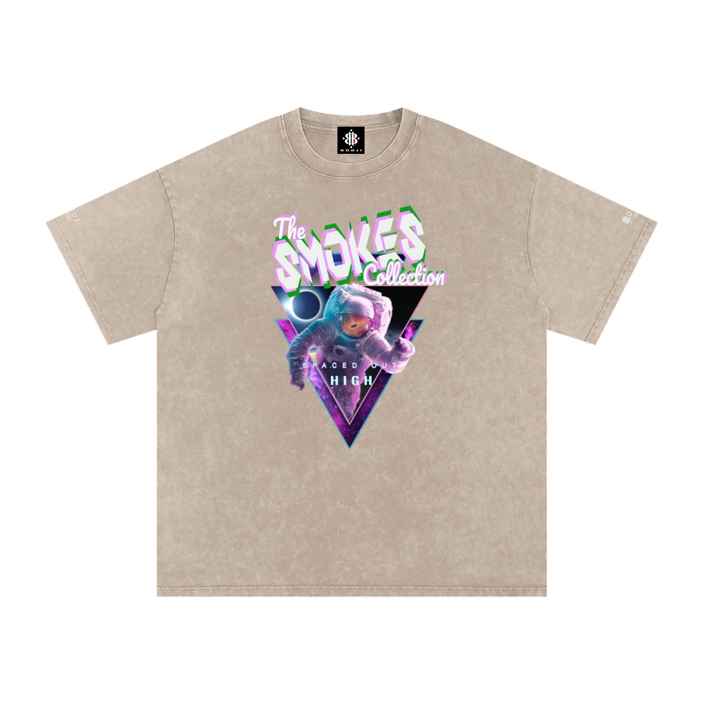 BOOJI ITALY SMOKES COLLECTION SNOW WASHED T-SHIRT