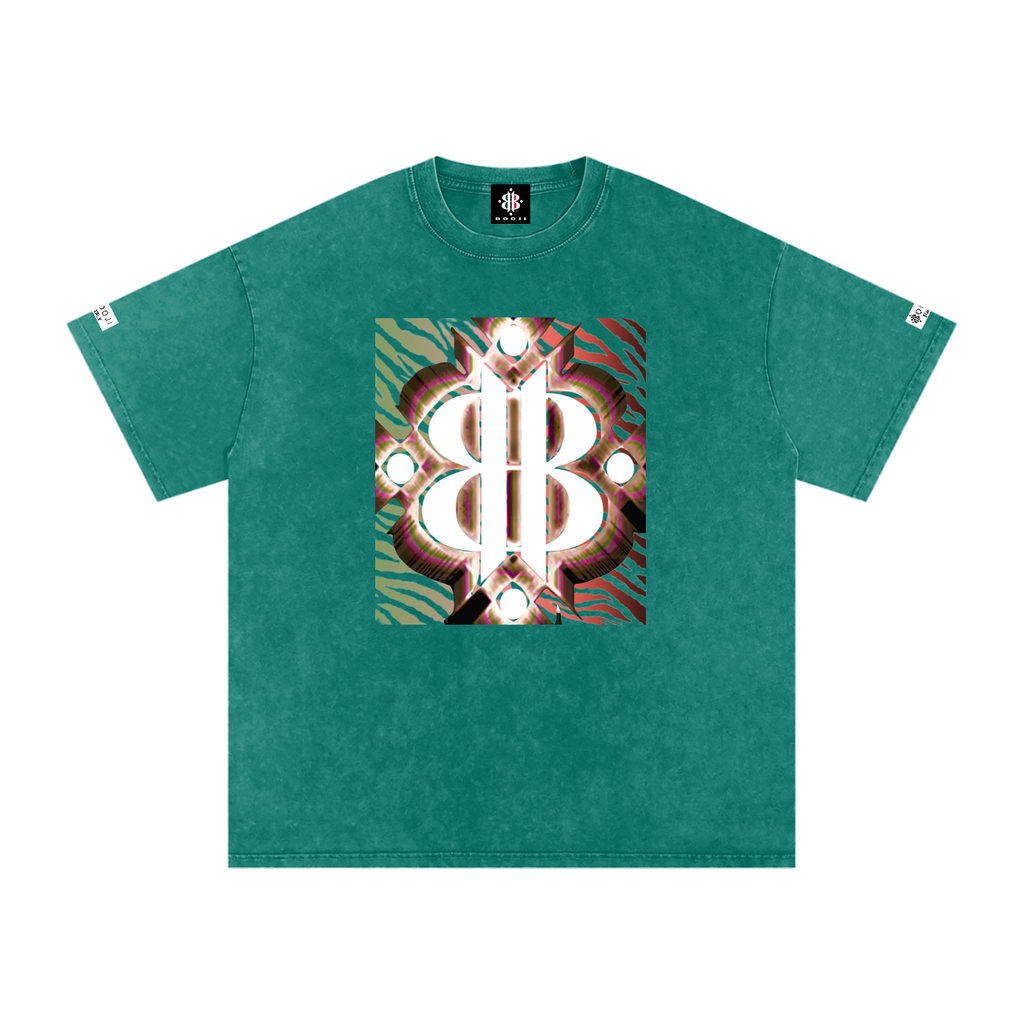 BOOI ITALY WILD INFLUENCE KNIFED SNOW WASHED T-SHIRT
