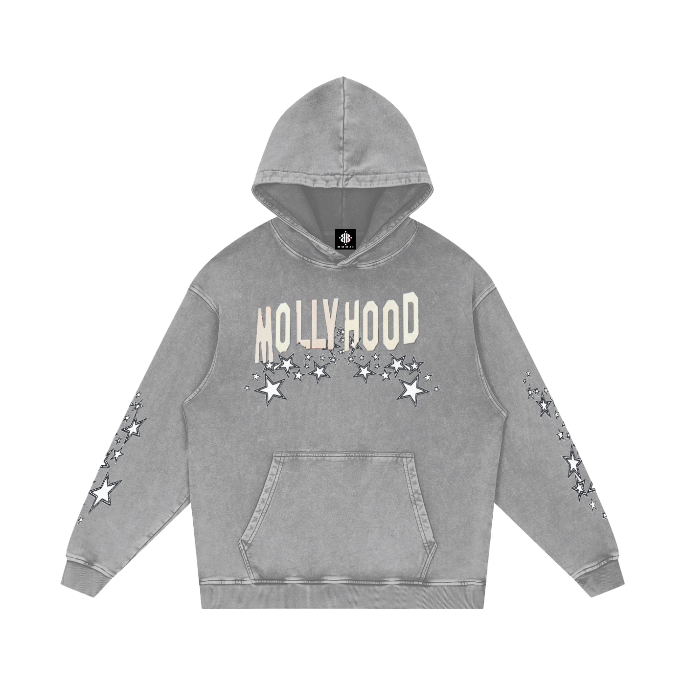BOOJI ITALY MOLLYHOOD COLLECTION SNOW WASHED T-SHIRT