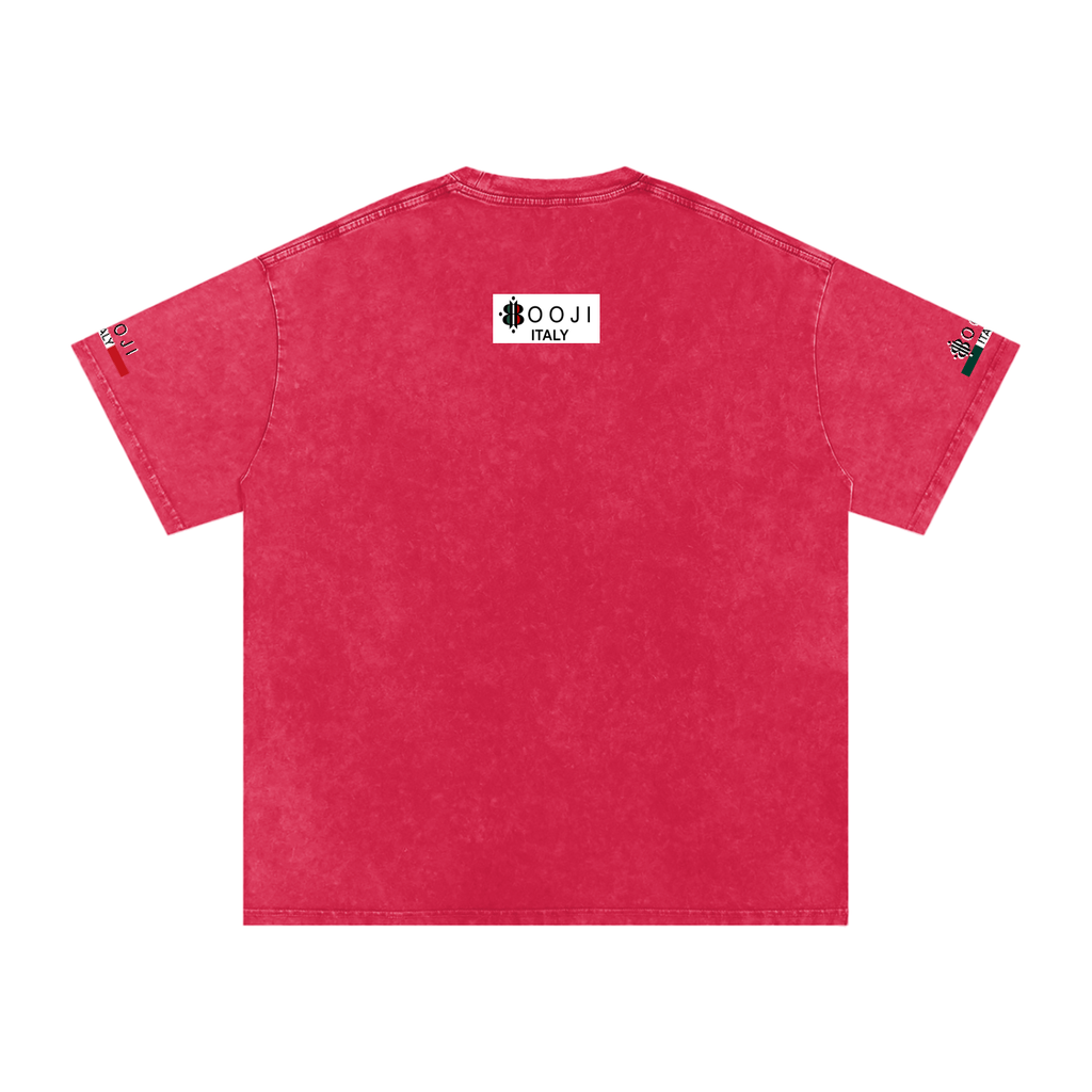 BOOJI ITALY SCARPE DM COLLECTION SNOW WASHED COTTON T-SHIRT