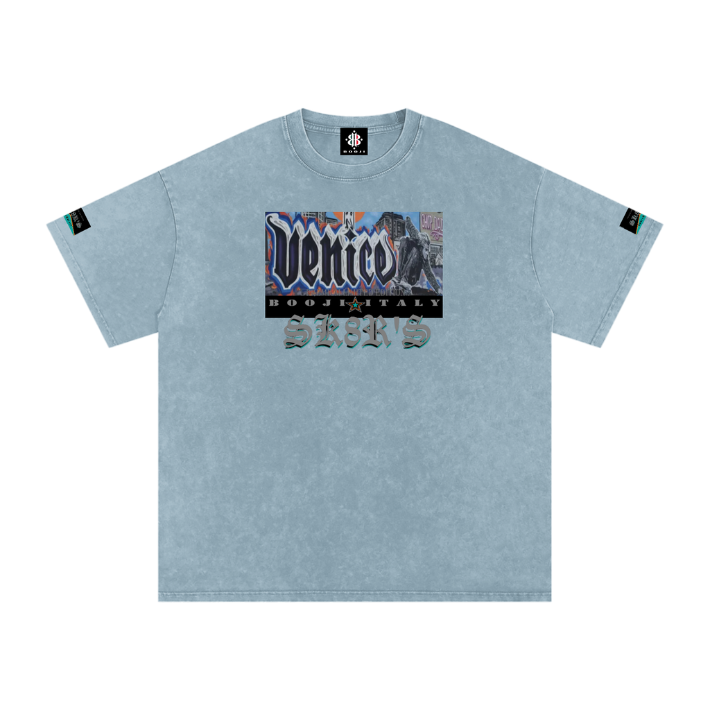 BOOJI ITALY SK8R'S COLLECTION SNOW WASHED T-SHIRT