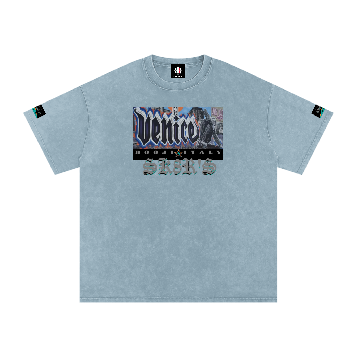 BOOJI ITALY SK8R'S COLLECTION SNOW WASHED T-SHIRT