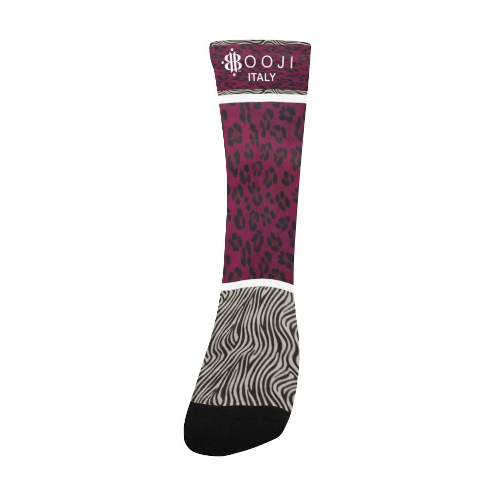 BOOJI ITALY WILD INFLUENCE COLLECTION MEN'S TUBE SOCKS