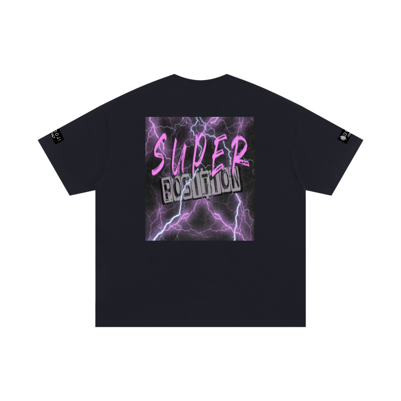 BOOJI ITALY SUPER POSITION COLLECTION MATRIX COTTON T-SHIRT