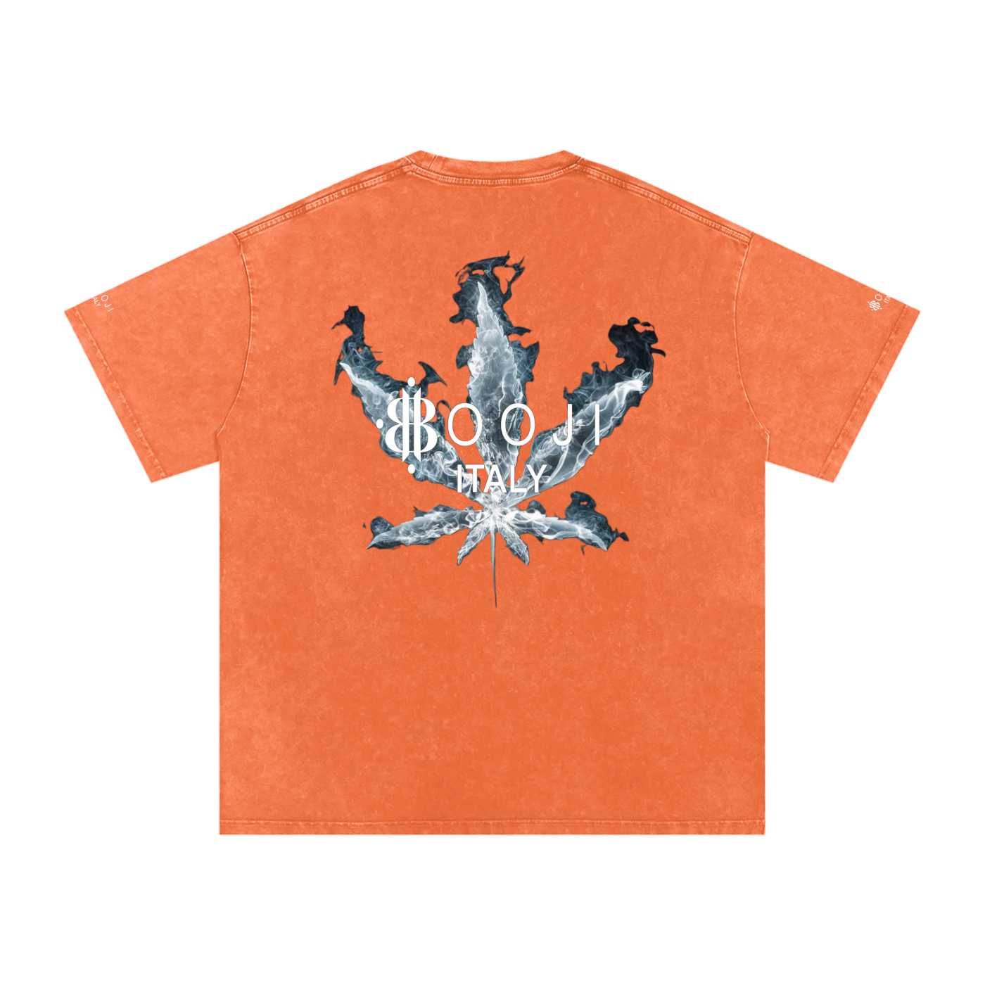 BOOJI ITALY "SMOKES COLLECTION" SNOW WASHED T-SHIRT