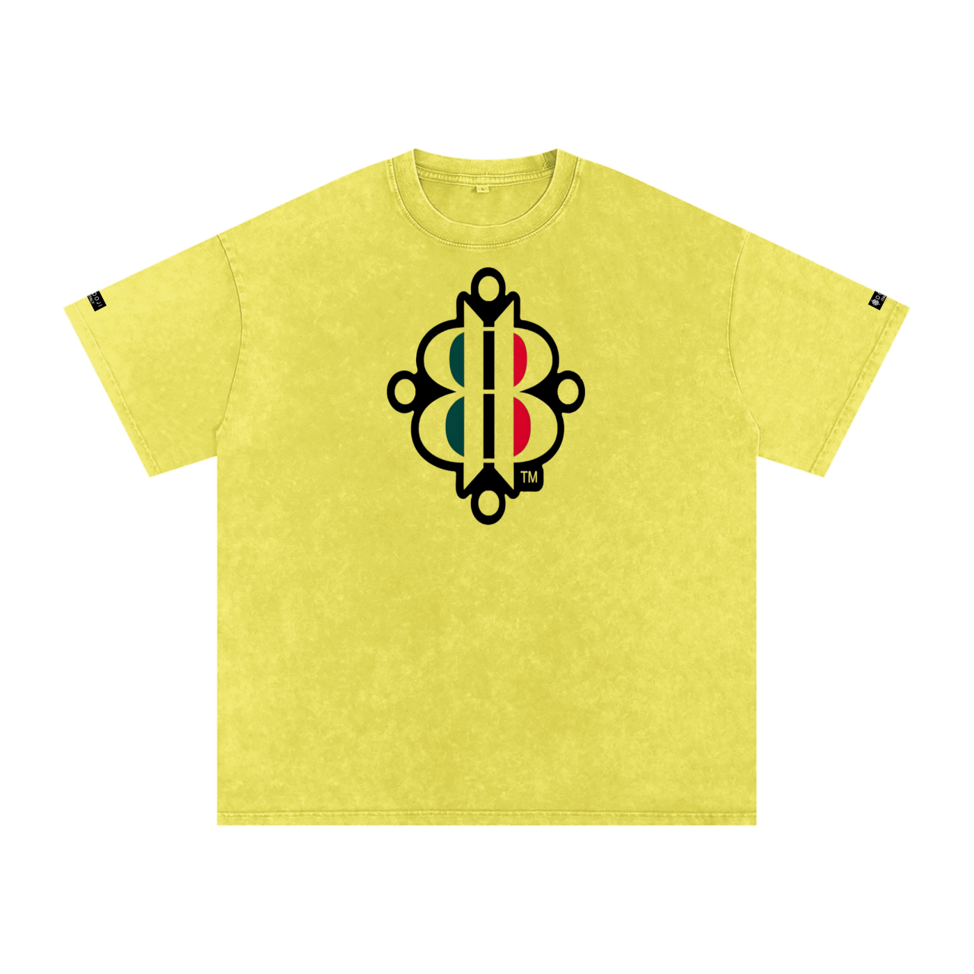 BOOJI ITALY "FLY DENIM MFR." SNOW WASHED T-SHIRT