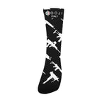 BOOJI ITALY CLICK BANG COLLECTION MEN'S BLACK SOCKS