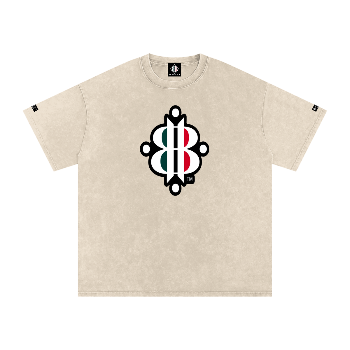 BOOJI ITALY FLY DENIM MFR. COLLECTION SNOW WASHED T-SHIRT